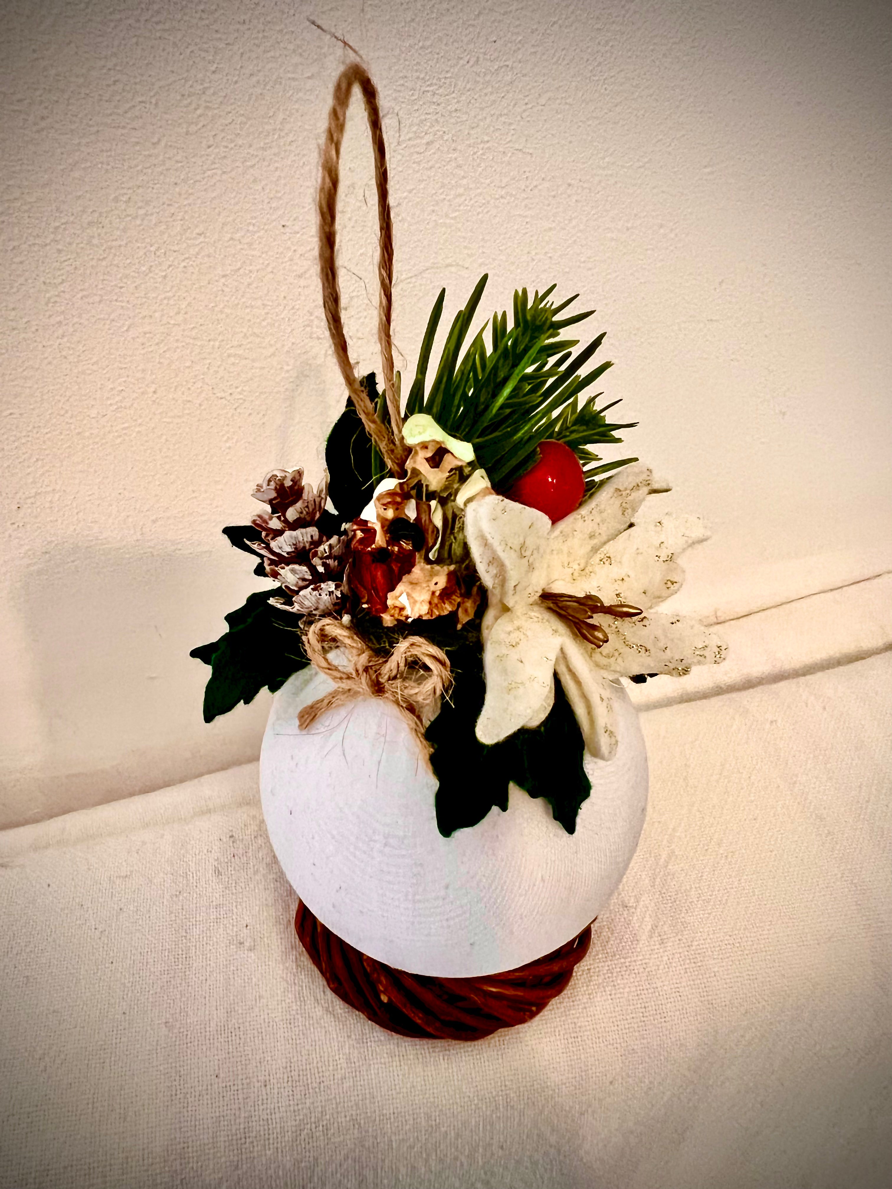 Natività su pallina