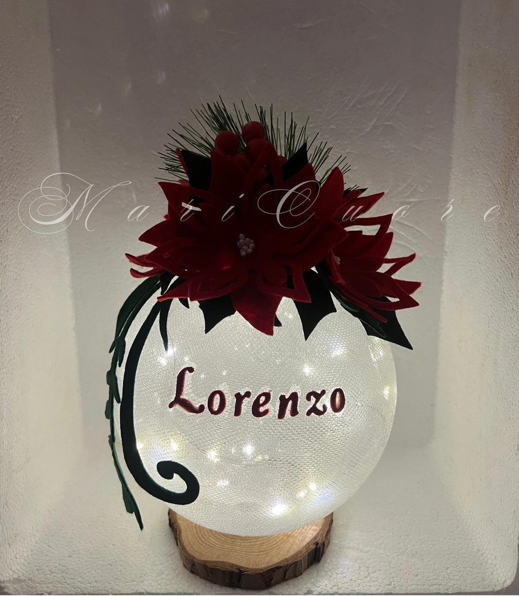 Palla di Natale luminosa