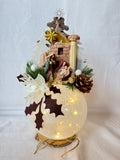 Natività su palla luminosa