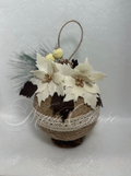 Pallina di Natale stile shabby