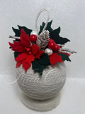 Pallina di Natale stile shabby