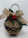 Pallina di Natale stile Shabby